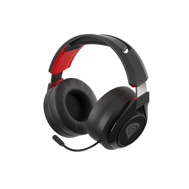 AURICULARES GAMING INALAMBRICO GENESIS SELEN 400 2-0 MINI JACK, USB NEGRO-ROJO AURICULARES GAMING INALAMBRICO GENESIS SELEN 400 2-0 MINI JACK, USB NEGRO-ROJO