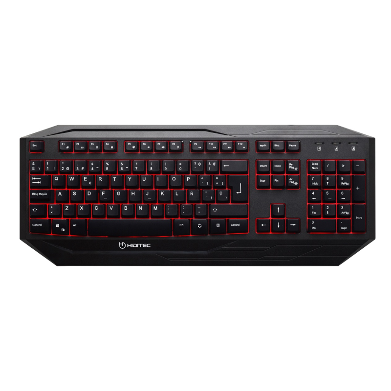 TECLADO HIDITEC GAMING GK200 RETROILUMINADO MEMBRANAS MULTIMEDIA TECLADO HIDITEC GAMING GK200 RETROILUMINADO MEMBRANAS MULTIMEDIA
