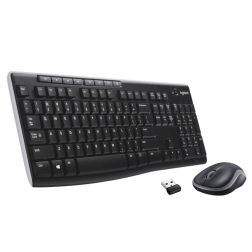 Teclado y Ratón Inalámbricos Logitech Wireless Combo MK270