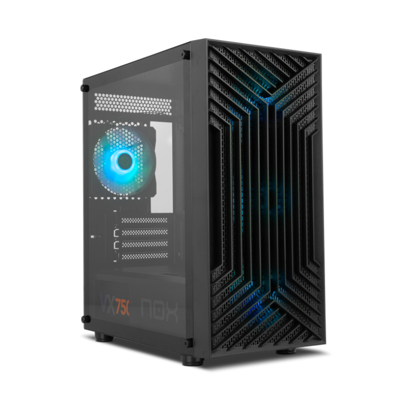 CAJA NOX INFINITY EPSILON RGB M-ATX CHASSIS MINITORRE NEGRO CAJA NOX INFINITY EPSILON RGB M-ATX CHASSIS MINITORRE NEGRO