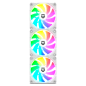 VENTILADOR CAJA NOX HUMMER EASYLINK ARGB FANS KIT BLANCOS VENTILADOR CAJA NOX HUMMER EASYLINK ARGB FANS KIT BLANCOS