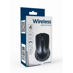 RATON OPTICO INALAMBRICO GEMBIRD NEGRO