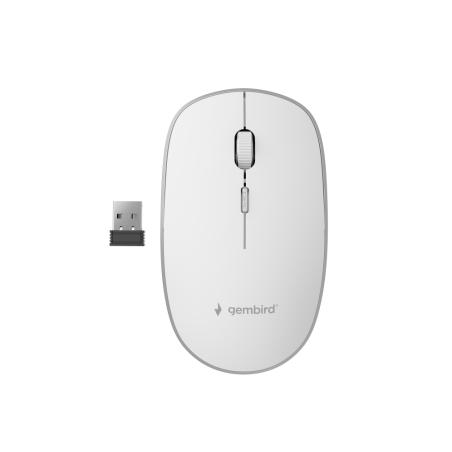 RATON OPTICO INALAMBRICO GEMBIRD BLANCO