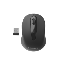 RATON OPTICO INALAMBRICO GEMBIRD DE 6 BOTONES, NEGRO