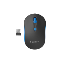 RATON OPTICO INALAMBRICO GEMBIRD NEGRO-AZUL