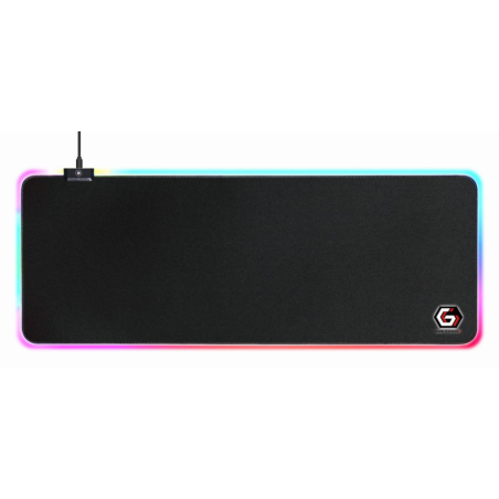 ALFOMBRILLA GAMING GEMBIRD CON EFECTO DE LUZ LED, TAMANO L