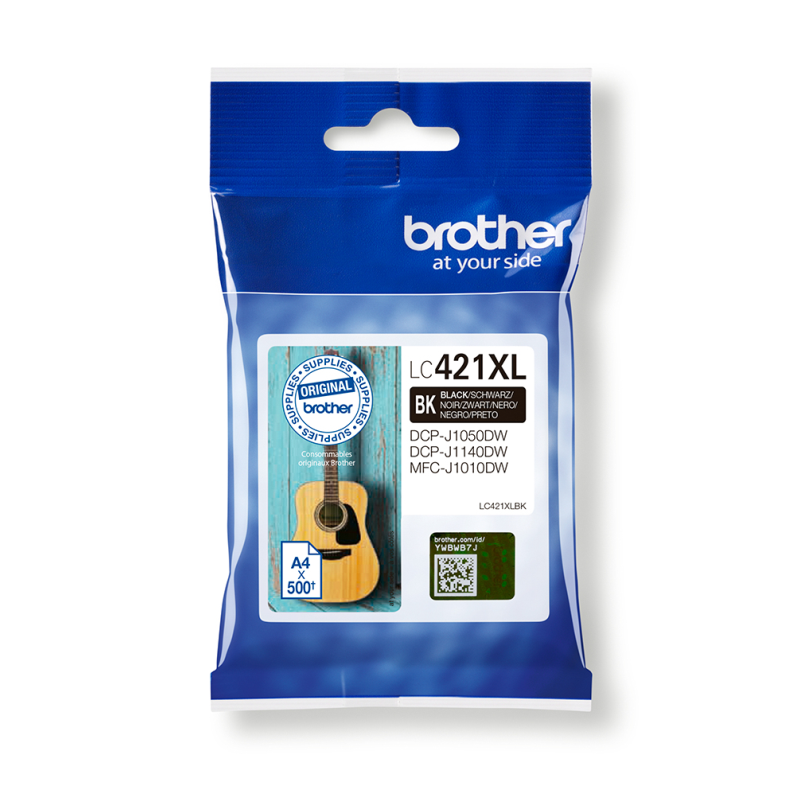 Cartucho de Tinta Original Brother LC421XL Alta Capacidad- N Cartucho de Tinta Original Brother LC421XL Alta Capacidad- N