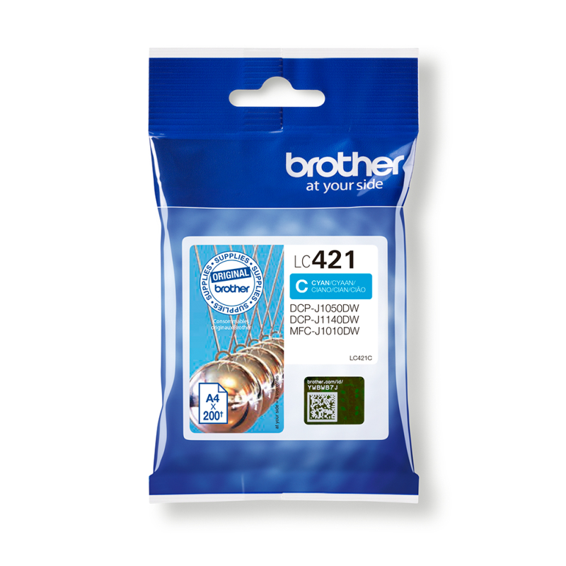 Cartucho de Tinta Original Brother LC421- Cian Cartucho de Tinta Original Brother LC421- Cian