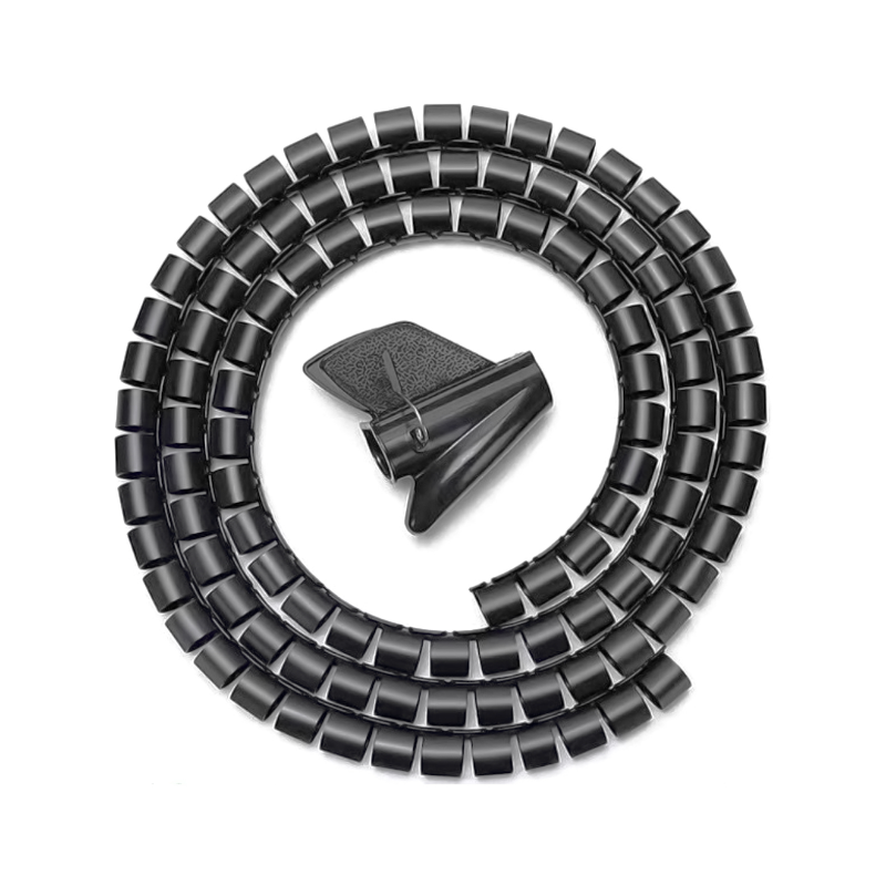 ORGANIZADOR CABLE AISENS EN ESPIRAL 25MM NEGRO 1-0M