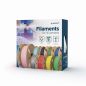 FILAMENTO ABS GEMBIRD PLATA, 1,75 MM, 1 KG
