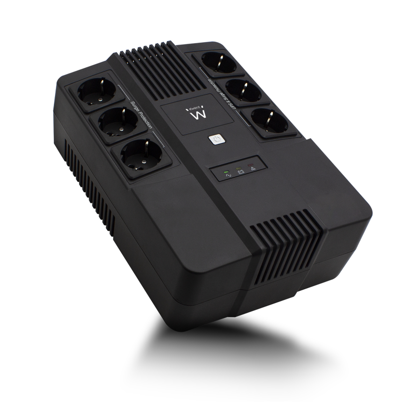 SAI EWENT INTERACTIVO DE 600VA CON AVR 6 PUERTOS CEE7-3 SAI EWENT INTERACTIVO DE 600VA CON AVR 6 PUERTOS CEE7-3