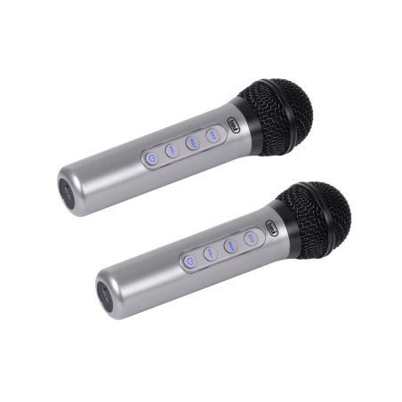 MICROFONO INALAMBRICO TREVI EM 415 R 2-4GHZ SET 2 UNIDADES