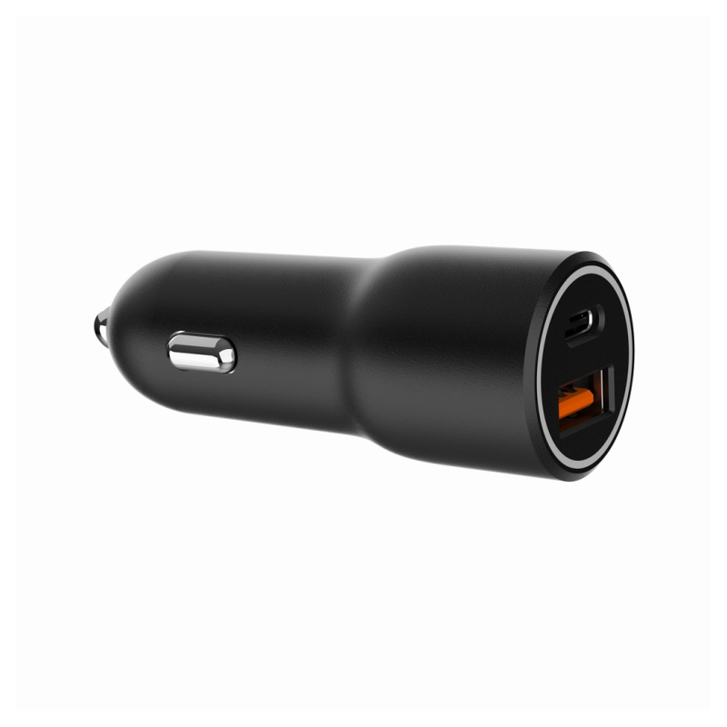 CARGADOR RAPIDO PARA COCHE GEMBIRD CON 2 PUERTOS USB, TIPO C PD, 38 W, NEGRO CARGADOR RAPIDO PARA COCHE GEMBIRD CON 2 PUERTOS USB, TIPO C PD, 38 W, NEGRO