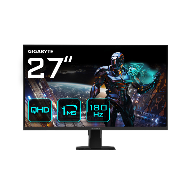 MONITOR GAMING GIGABYTE GS27QA 27" 2560X1440 QHD MONITOR GAMING GIGABYTE GS27QA 27" 2560X1440 QHD