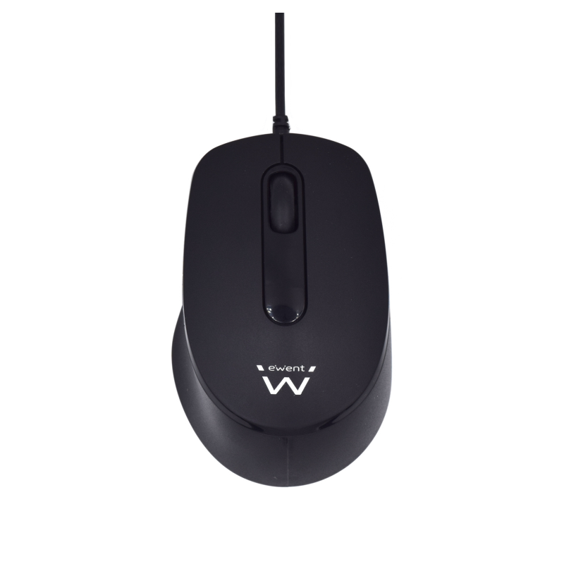 RATON USB EWENT OPTICO 1000 DPI CLIC SILENCIOSO NEGRO RATON USB EWENT OPTICO 1000 DPI CLIC SILENCIOSO NEGRO