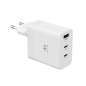 CARGADOR MOVIL EWENT CARGA RAPIDA PUERTOS 2 USB-C Y 1 USB-A 65W BLANCO CARGADOR MOVIL EWENT CARGA RAPIDA PUERTOS 2 USB-C Y 1 USB-A 65W BLANCO