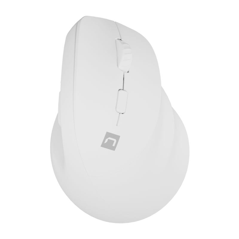 RATON NATEC CRAKE 2 INALAMBRICO VERTICAL BT 5-2 + 2-4GHZ 2400 DPI COLOR BLANCO RATON NATEC CRAKE 2 INALAMBRICO VERTICAL BT 5-2 + 2-4GHZ 2400 DPI COLOR BLANCO