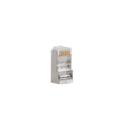 CONECTOR LANBERG CAT-6 FTP 8P8C PASS THROUGH TYPE PACK 100 UDS