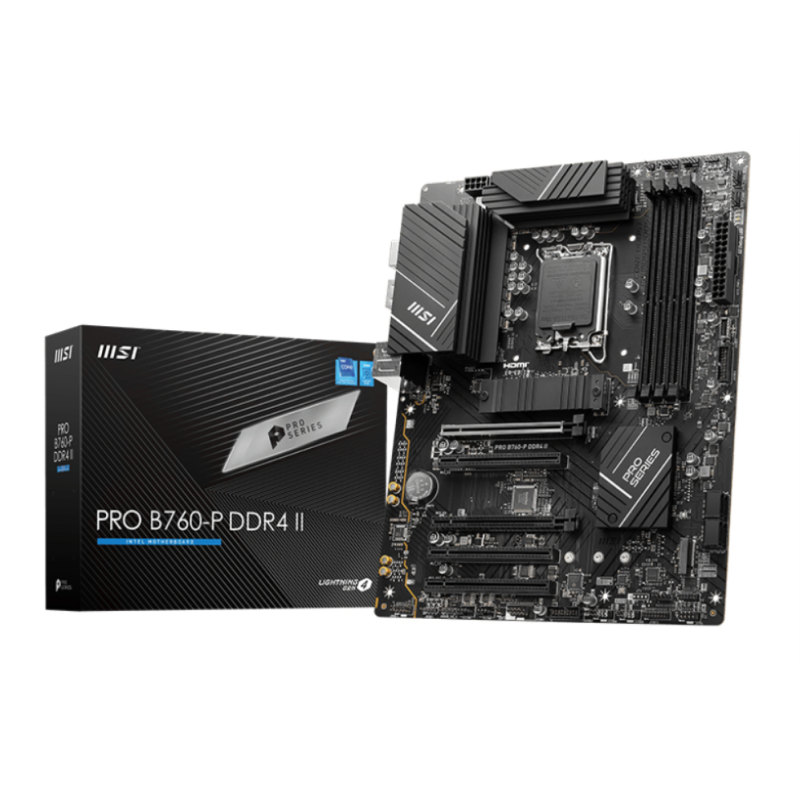 PLACA BASE MSI PRO B760-P 1700 ATX 4XDDR4 PLACA BASE MSI PRO B760-P 1700 ATX 4XDDR4