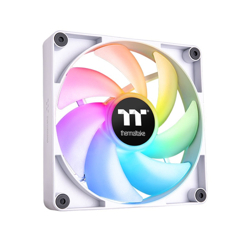 VENTILADOR CAJA THERMALTAKE CT120 ARGB 2XVENT BLANCO VENTILADOR CAJA THERMALTAKE CT120 ARGB 2XVENT BLANCO