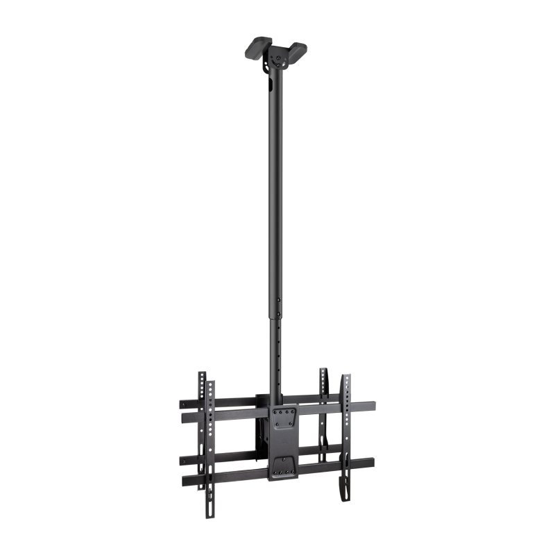 SOPORTE TECHO TOOQ 2 PANTALLAS 43-86" XL NEGRO SOPORTE TECHO TOOQ 2 PANTALLAS 43-86" XL NEGRO