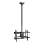 Soporte de Techo Giratorio- Inclinable- Nivelable TooQ LPCE2286TSLI-XL-B para 2 TV de 43-86"- hasta 100kg