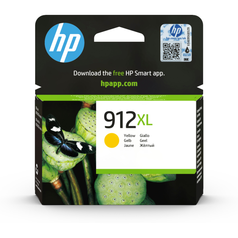TINTA HP 912 XL AMARILLO TINTA HP 912 XL AMARILLO