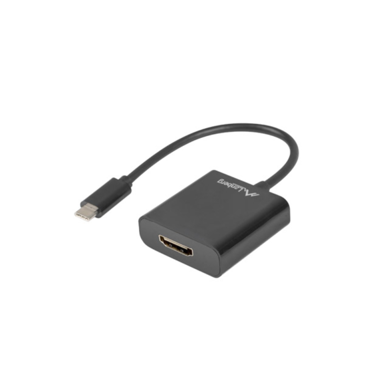 ADAPTADOR USB LANBERG USB-C M 3-1 A HDMI H 15CM DISPLAYPORT ALT MODE NEGRO ADAPTADOR USB LANBERG USB-C M 3-1 A HDMI H 15CM DISPLAYPORT ALT MODE NEGRO