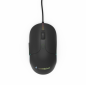RATON GEMBIRD USB ILUMINADO 2400 DPI NEGRO 6 BOTONES RATON GEMBIRD USB ILUMINADO 2400 DPI NEGRO 6 BOTONES