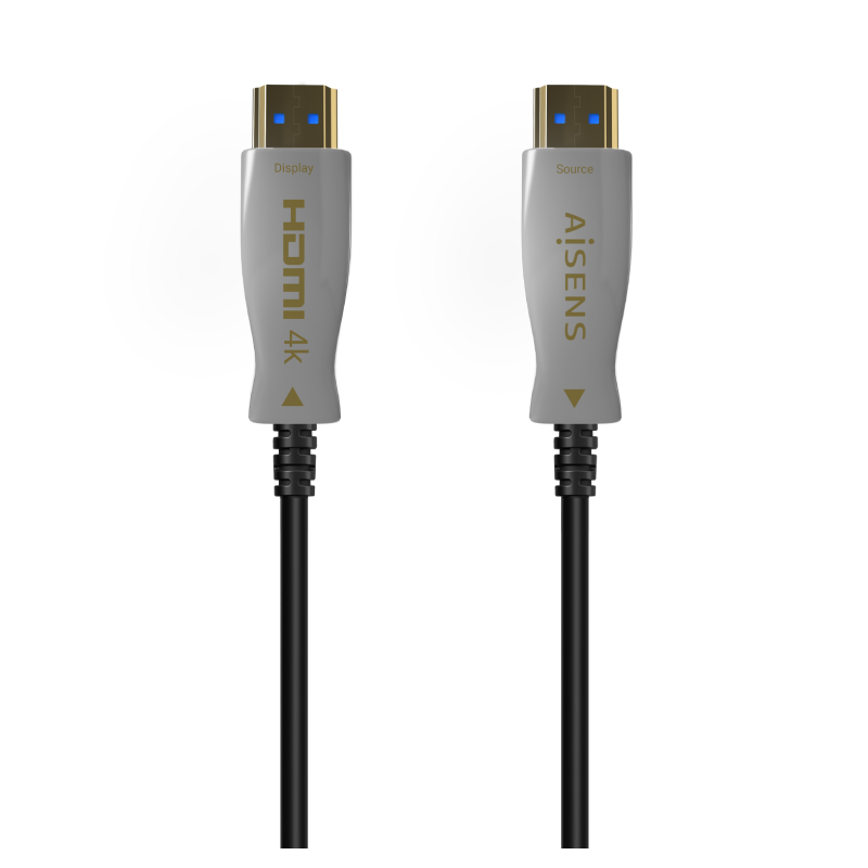 CABLE HDMI AISENS V2-0 OPTICO ACTIVO AOC 4K60HZ M-M 70M NEGRO CABLE HDMI AISENS V2-0 OPTICO ACTIVO AOC 4K60HZ M-M 70M NEGRO