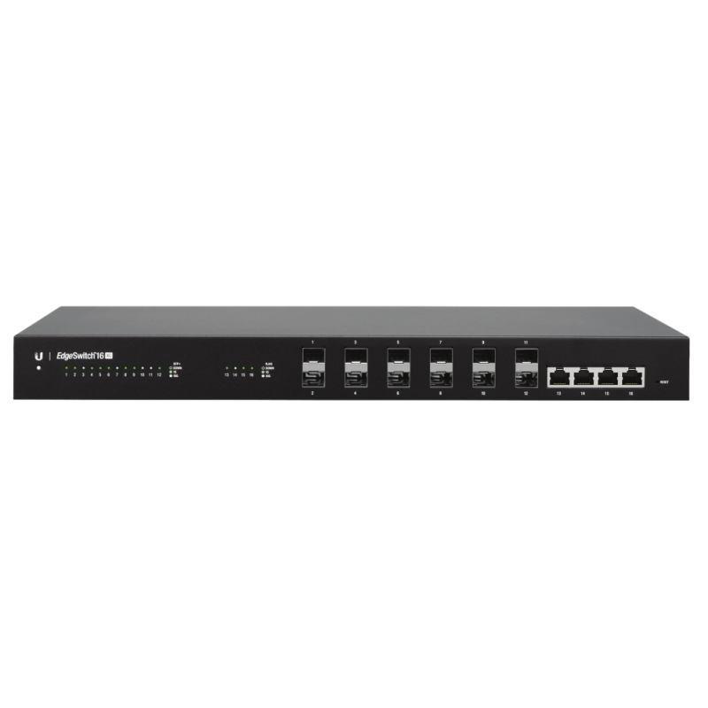 SWITCH UBIQUITI ES-16-XG EDGESWITCH 16 EDGEMAX FIBRA SWITCH UBIQUITI ES-16-XG EDGESWITCH 16 EDGEMAX FIBRA