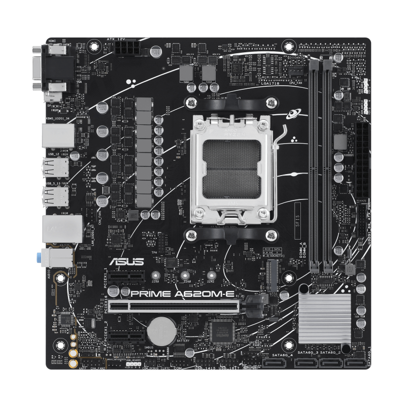 PLACA BASE ASUS PRIME A620M-E CSM AM5 MATX 2XDDR5 PLACA BASE ASUS PRIME A620M-E CSM AM5 MATX 2XDDR5
