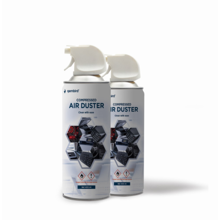 AIRE COMPRIMIDO GEMBIRD 400ML