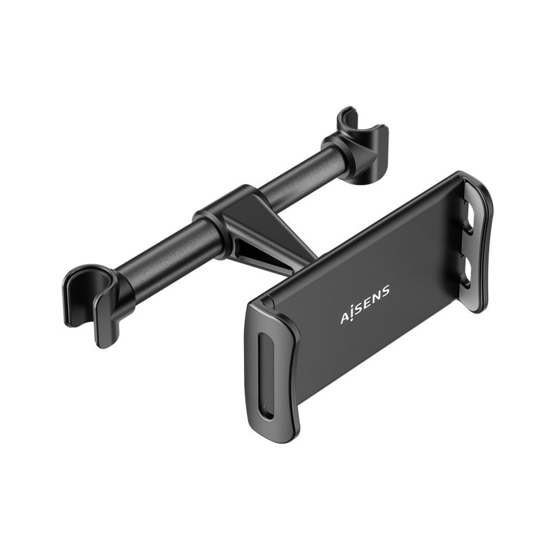 SOPORTE TABLET AISENS COCHE AJUSTABLE (1 PIVOTE) REPOSACABEZAS NEGRO SOPORTE TABLET AISENS COCHE AJUSTABLE (1 PIVOTE) REPOSACABEZAS NEGRO