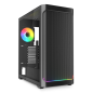 CAJA GAMING SHARKOON AK4W RGB Strip NEGRO 4XVENT 120MM 3XUSB SN FUENTE CAJA GAMING SHARKOON AK4W RGB Strip NEGRO 4XVENT 120MM 3XUSB SN FUENTE