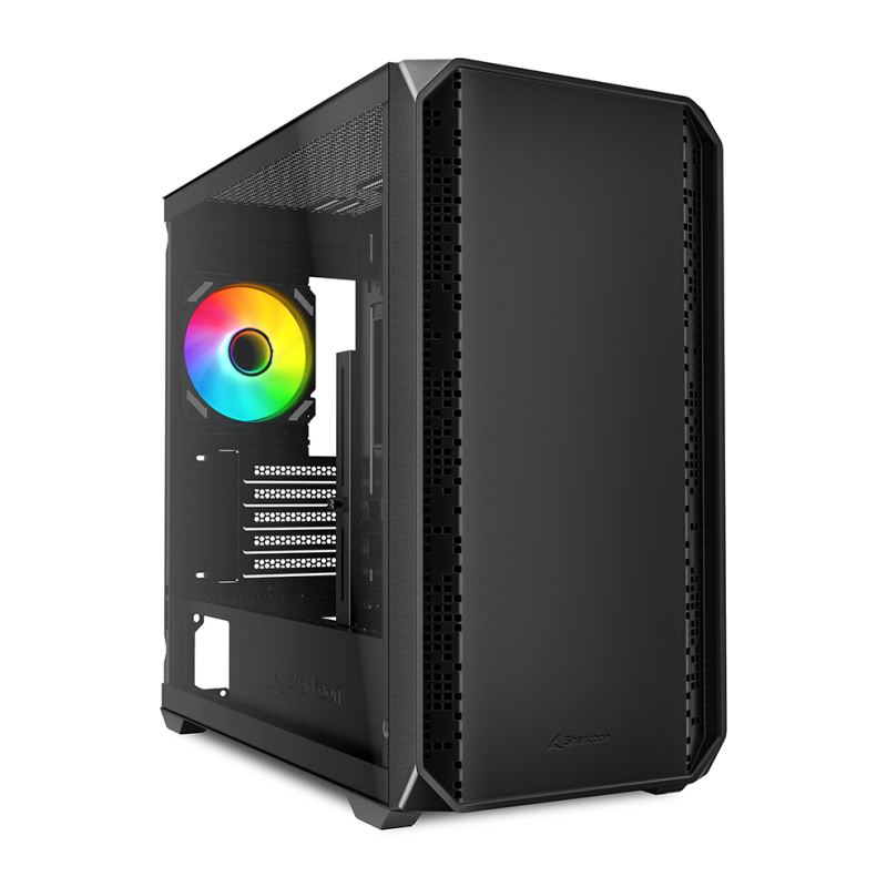 CAJA GAMING SHARKOOM MK2 RGB mATX NEGRO 120MM 3XUSB SN FUENTE CAJA GAMING SHARKOOM MK2 RGB mATX NEGRO 120MM 3XUSB SN FUENTE