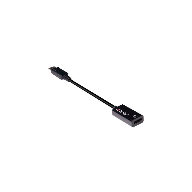 ADAPTADOR ACTIVO DP 1-4 A HDMI CLUB3D 2-0 HDR M-H ADAPTADOR ACTIVO DP 1-4 A HDMI CLUB3D 2-0 HDR M-H