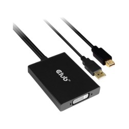 ADAPTADOR ACTIVO CLUB3D MINI-DP A DUAL LINK DVI