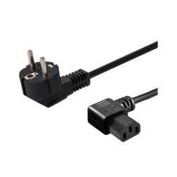 CABLE ALIMENTACIÓN ANGULAR 1-2M SCHUKO-IEC C13