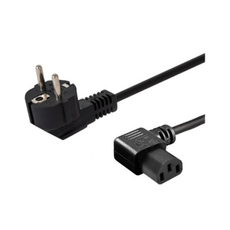 CABLE ALIMENTACIÓN ANGULAR 1-2M SCHUKO-IEC C13