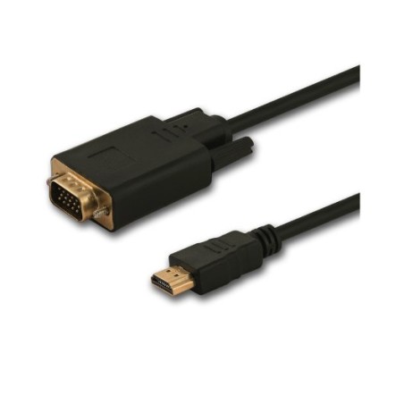 CABLE HDMI A VGA 1-8M SAVIO CL-103 M-M