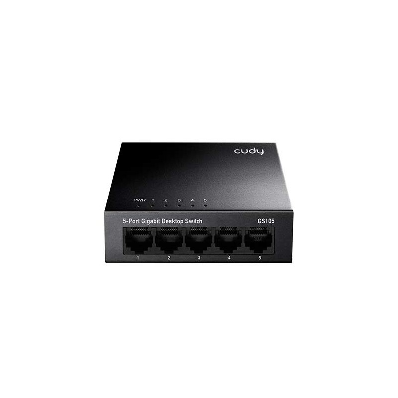 HUB SWITCH 5 PTOS CUDY GS105 GIGABIT METAL HUB SWITCH 5 PTOS CUDY GS105 GIGABIT METAL