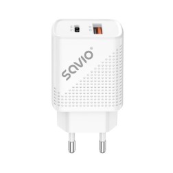 CARGADOR SAVIO LA-05 DUAL 18W USB 3-0