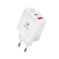 CARGADOR UNICO DUAL 45W USB A + USB-C BLANCO CARGADOR UNICO DUAL 45W USB A + USB-C BLANCO