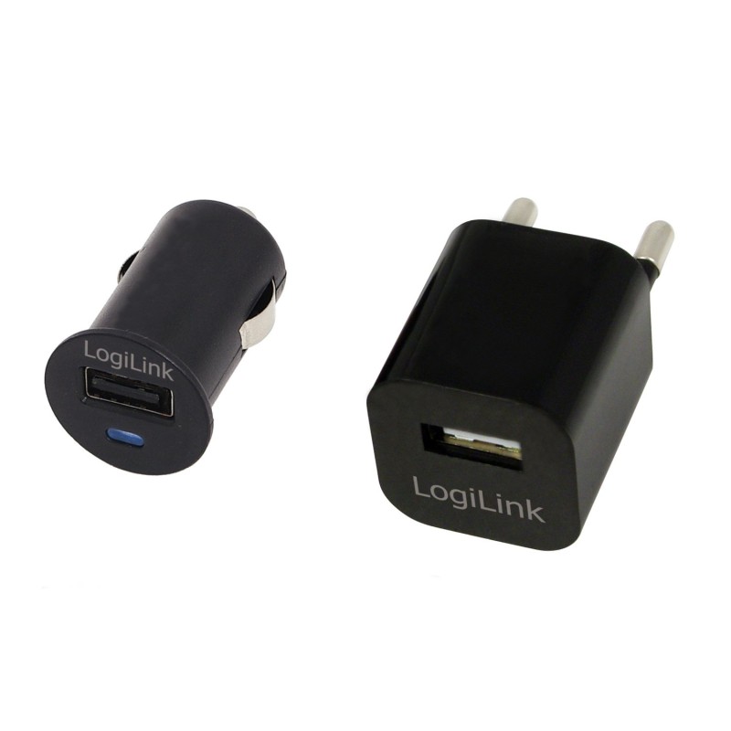 CARGADOR LOGILINK PA0076 PACK CASA+COCHE CARGADOR LOGILINK PA0076 PACK CASA+COCHE