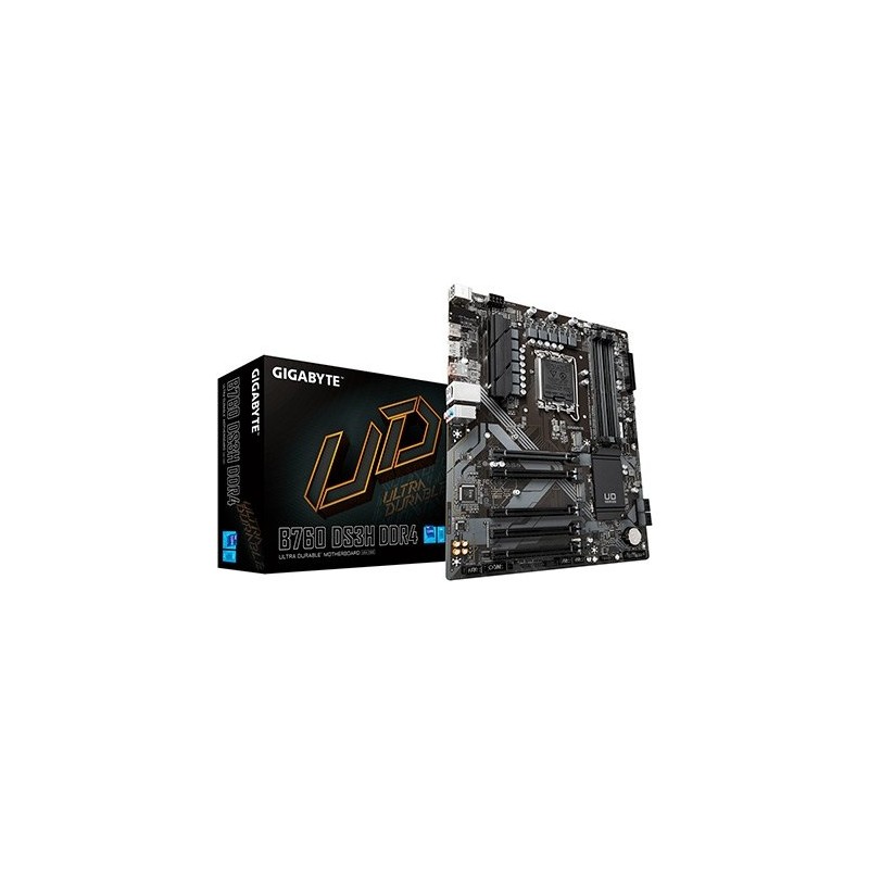 PLACA BASE GIGABYTE 1700 B760 DS3H DDR4 PLACA BASE GIGABYTE 1700 B760 DS3H DDR4