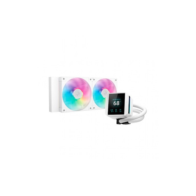 DISIPADOR REF LIQUIDA DEEPCOOL MYSTIQUE 240 WHITE DISIPADOR REF LIQUIDA DEEPCOOL MYSTIQUE 240 WHITE