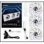 VENTILADOR 120X120 LIAN LI UNIFAN TL-LCD WIRELESS BLACK VENTILADOR 120X120 LIAN LI UNIFAN TL-LCD WIRELESS BLACK