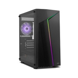 CAJA NOX INFINITY RGB M-ATX CHASSIS MINITORRE NEGRO