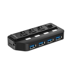 HUB MEDIARANGE USB 3-0 4XUSB 3-0